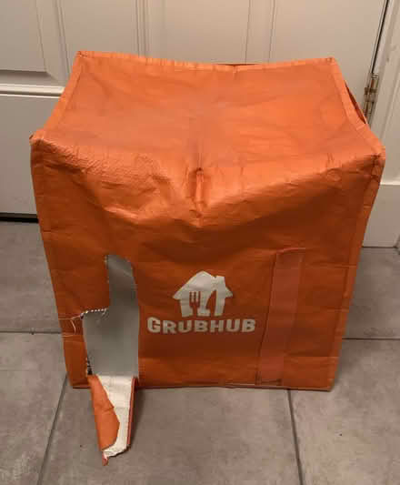 Photo of free GrubHub insulated delivery bag (Union Square/Prospect Hill) #4