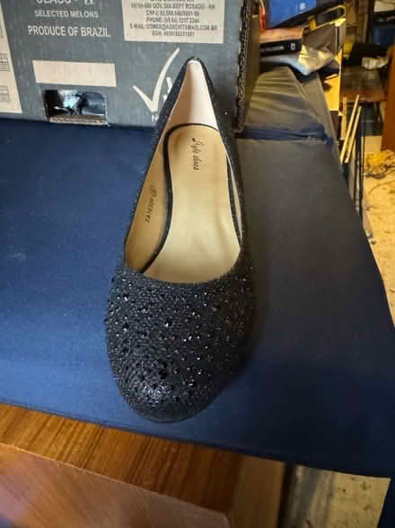 Photo of free Black shoes (Llanwern NP18) #2