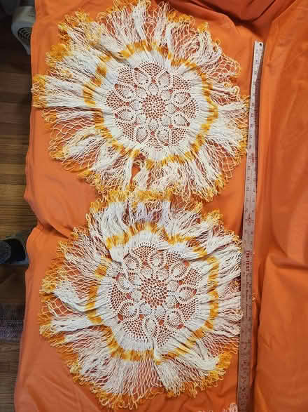 Photo of free 4 doilies (Spanish Lake 63138) #1