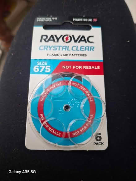 Photo of Hearing aid batteries (Trowbridge BA14) #1
