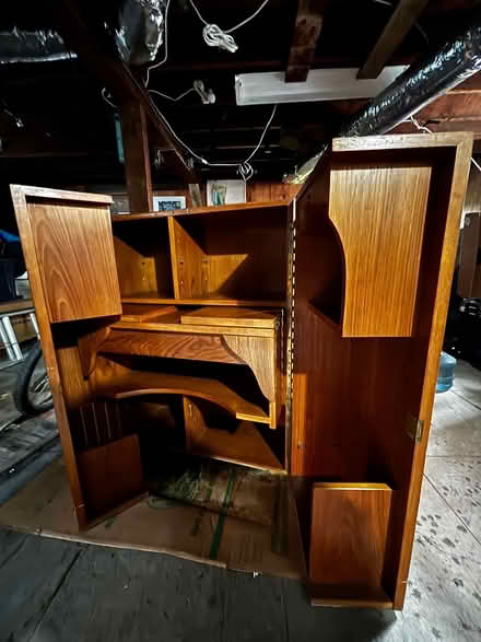 Photo of free Old wooden desk (Carleton st. Berkeley) #2