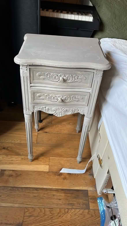 Photo of free Bedside table (Brentford) #1