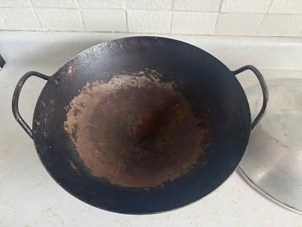 Photo of free Wok with lid and support ring (Cotati west of 101) #2
