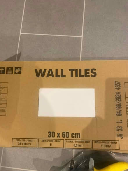 Photo of free White tiles (Behind Horsham train station) #1