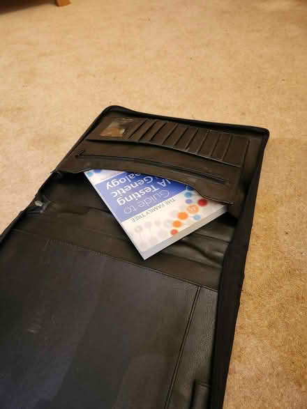 Photo of free vinyl brief case (GL53, Leckhampton, Cheltenham) #2