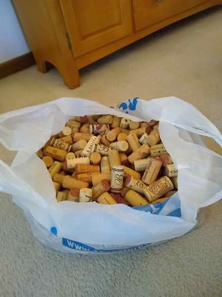 Photo of free Big Bag of Wine Bottle Corks (63rd & Main) #1