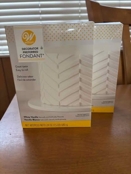 Photo of free Fondant - 2 boxes (Willow Glen) #1
