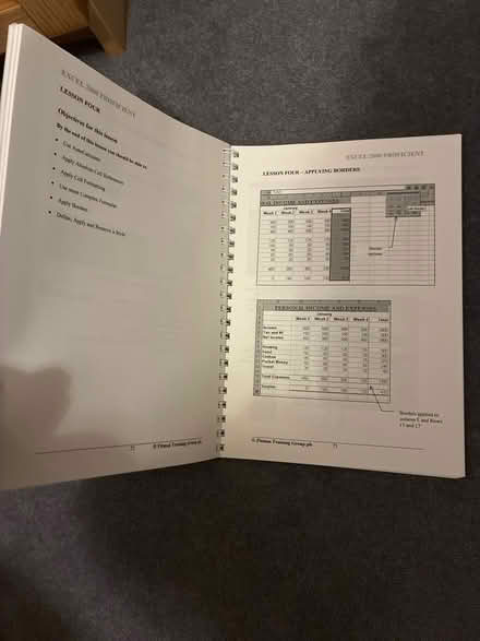 Photo of free Excell training book (Tw13 6pa) #4