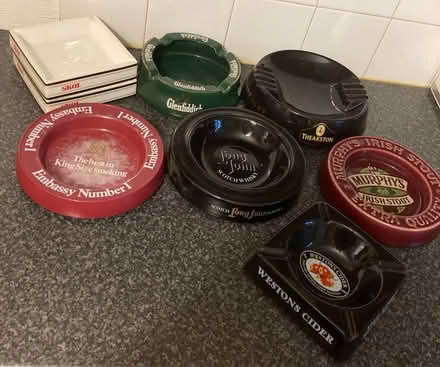 Photo of free Old pub ashtrays (Swindon SN5) #1