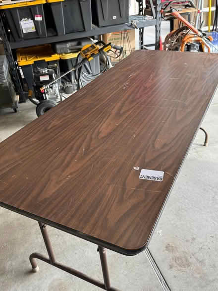 Photo of free Heavy/Solid Folding Table 6' by 30" (Westminster) #2
