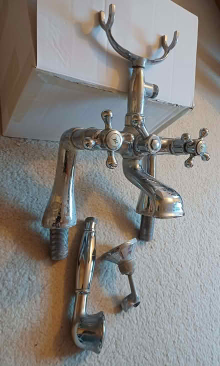 Photo of free Bathroom basin taps and bath/shower mixer tap with fittings (Uxbridge UB8) #3