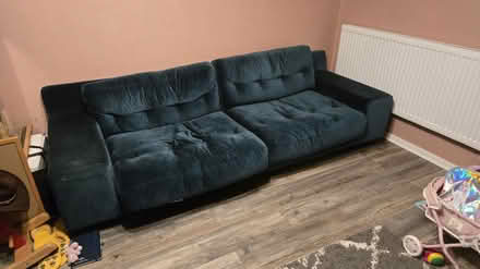 Photo of free 4 seater fabric sofa (Broadbridge Heath, RH12) #1