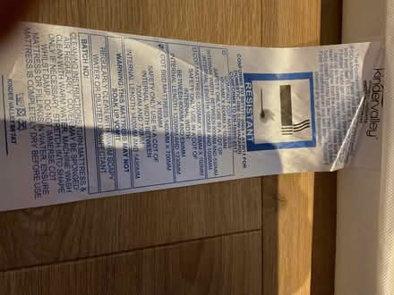 Photo of free Cot bed mattresss or padding for upholstery (Churchgate EN8) #2