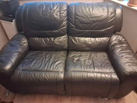 Photo of free Black sofa dube sits (S60 2rh) #1