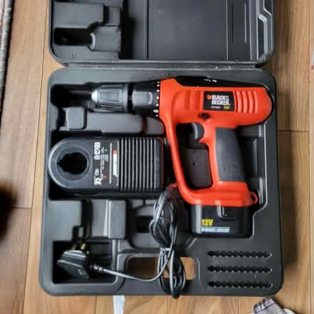 Photo of free New Cordless drill - battery dead (Oaklands nr Welwyn AL6) #1