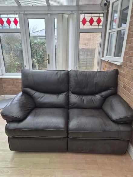 Photo of free Black sofa (West Felton SY11) #1
