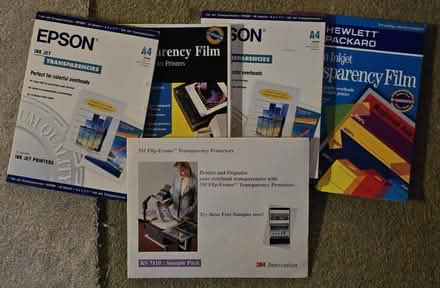 Photo of free Overhead projector blank slides (Kendal LA9) #1