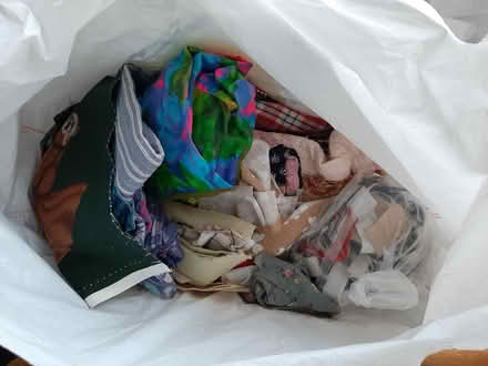 Photo of free Bag of fabric scraps (Milton Ernest) #1
