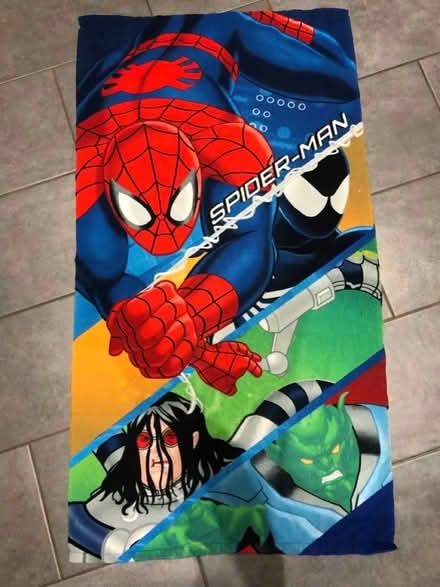Photo of free Spider-Man towel (Maidstone (Barming)) #1