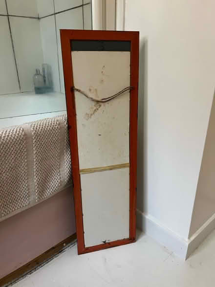 Photo of free Black small painted wooden mirror (East Kilbride) #2