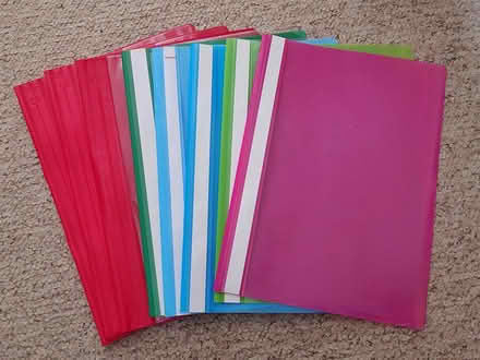 Photo of free A4 Project Folders x8 (West Bedhampton PO9) #1