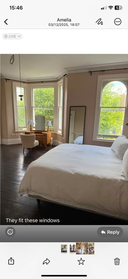 Photo of free Two sets of cream curtains (Kensal Rise/Green NW10) #1