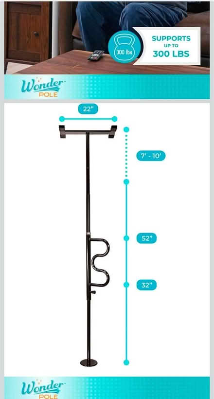 Photo of free Stander Wonder Pole for transfers (Pawtucketville / Lowell) #1