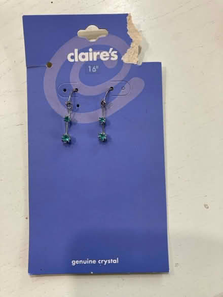Photo of free Claire’s Genuine Crystal Earrings (Etobicoke North) #1
