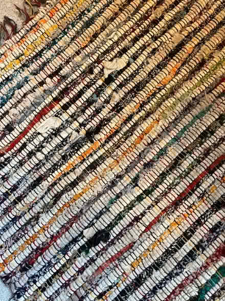 Photo of free White and multicoloured Rug (Nether Edge S7) #2