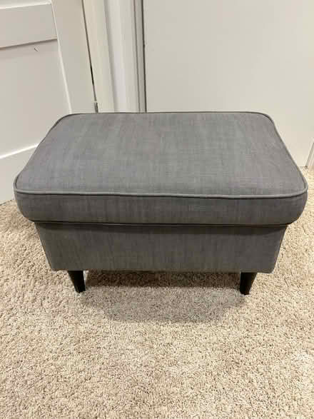 Photo of free Grey chair and foot stall (Earlsfield SW18) #1
