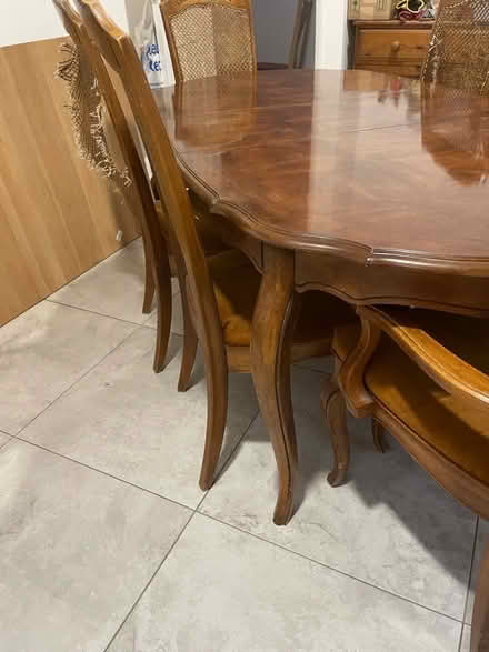 Photo of free Dining table and 6 chairs (Hampden Park BN22) #2