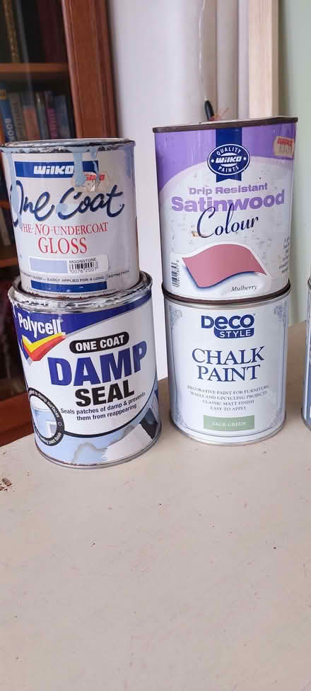 Photo of free Assorted paints and decorating items (Oswestry SY11) #3