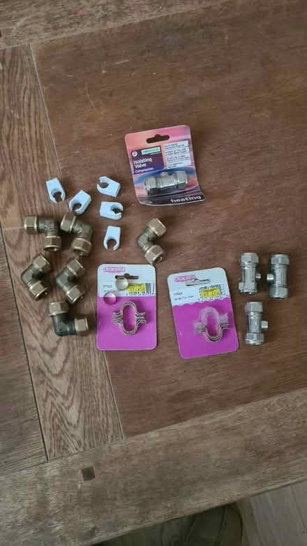 Photo of free Various plumbing components (Weston Park) #1