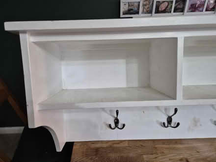 Photo of free LargeWooden wall mounted coat hooks (RG2 Shinfield) #3