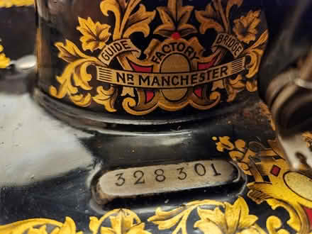 Photo of free 1924 Jones handcrank sewing machine (CT19) #3