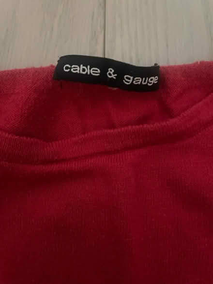 Photo of free Red thin knit top (Kennedy/16th in Markham) #2