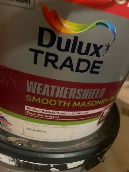 Photo of free Tub x2 (big tubs) white paint (Pevensey road SW17) #1