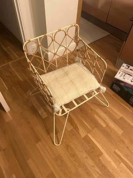 Photo of free Beautiful metal and rattan chair (Maida Vale W9) #3
