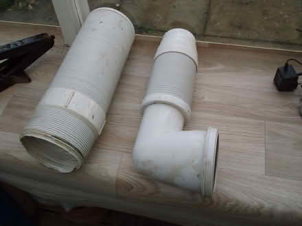 Photo of free WC connecter. Underground conduit pipe. Vent pipe. (Crowland PE6) #2