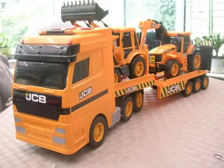 Photo of free Toy JCB Transporter + 2 Tractors (Hillmorton CV21) #2