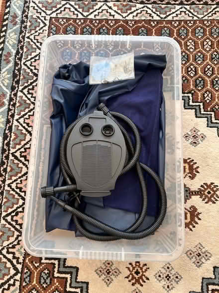 Photo of free Double Air Bed & Foot Pump (Aspley NG8) #2