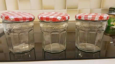 Photo of free Bonne Maman glass jars (Broughton Gifford, SN12) #1