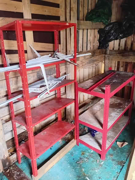 Photo of free Metal racks x3 plus a few other rack related. (Ludlow SY8) #4