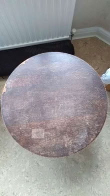 Photo of free round occasional table - upcycling project (Risinghurst OX3) #2