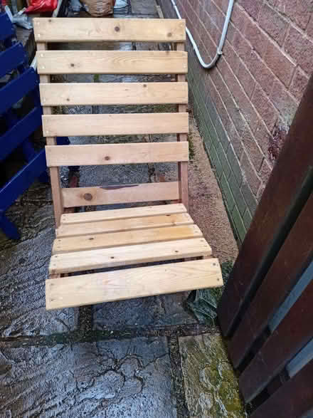 Photo of free Funky outdoor chairs which fold up (Ludlow SY8) #4