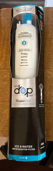 Photo of free Whirlpool refrigerator water filter (Rixeyville, VA) #1