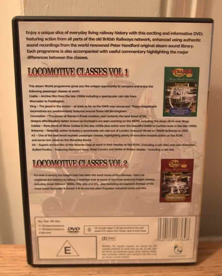 Photo of free Steam Locomotives Classes DVD (Penzance TR18) #2