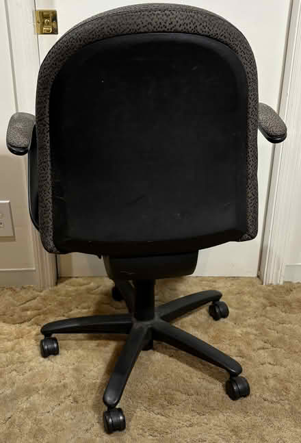 Photo of free Haworth Gray Black Office Chair (Madison) #3