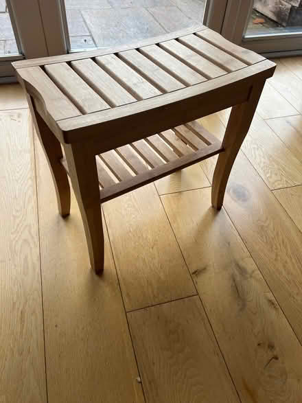 Photo of free Wooden seat stool (Burridge SO31) #1