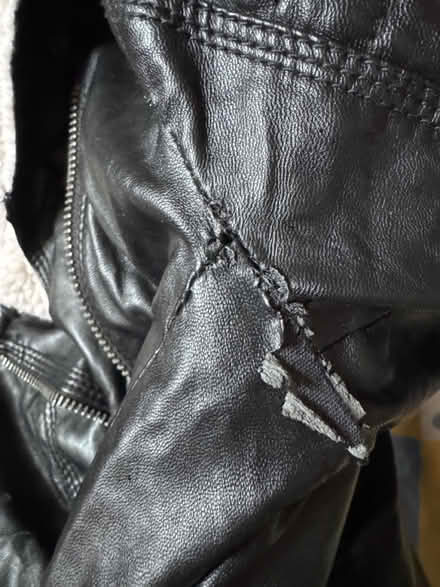 Photo of free Small faux leather jacket (peeling (GL3) #2